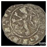 Crusader Cyprus Janus, 1398-1432 Silver Denier CL
