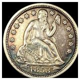 1853-O Seated Liberty Silver Dime CLOSELY UNCIRCUL