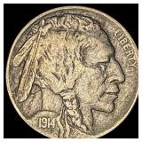 1914 Buffalo Nickel NEARLY UNCIRCULATED
