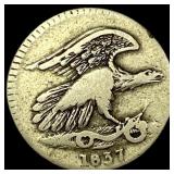 1837 Feuchtwanger Composition One Cent NICELY CIRC