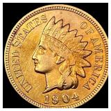 1904 Indian Head Cent CLOSELY UNCIRCULATED