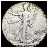 1917-S Walking Liberty Half Dollar LIGHTLY  CIRCU