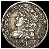 1831 Silver Capped Bust Half Dime NEARLY  UNCIRCU