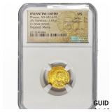 Byzantine Phocas, AD 602-610 Gold Tremissis 1.47G