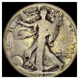 1921-S Walking Liberty Half Dollar NICELY  CIRCUL