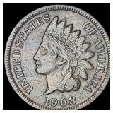 1908-S Indian Head Cent NEARLY UNCIRCULATED