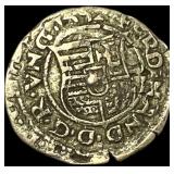 1540-1590 Hungary Masonna&Child Silver Denar CLOSE