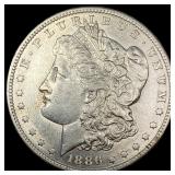 1886-S Silver Morgan Dollar CLOSELY UNCIRCULATED