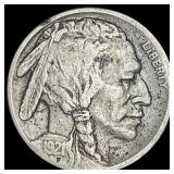 1921-S Nickel Buffalo Five Cents LIGHTLY CIRCULATE