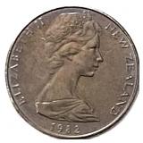 1982 New Zealand 10 Cents Blunt Tip 2