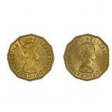 [2 Coins] 1967 Great Britain 3 Pence