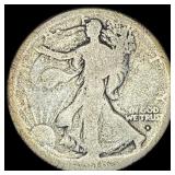 Walking Liberty Half Dollar 1917-D NICELY CIRCULAT