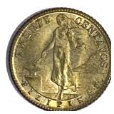1944 Philippines 20 Centavos