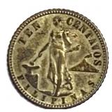 1944-D Philippines 10 Centavos