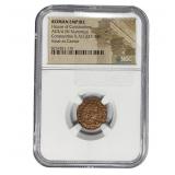 Roman Constantine II, AD 337-340 AE3/4 BI Nummus