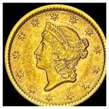 1853 Gold $1 Liberty Head Type 1 UNCIRCULATED