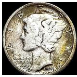 1924-S Silver Mercury Dime LIGHTLY CIRCULATED