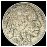 1931-S Buffalo Nickel NEARLY UNCIRCULATED