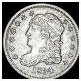 1834 Capped Bust Half Dime CLOSELY UNCIRCULATED