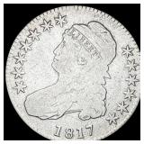 1817 Capped Bust Half Dollar NICELY CIRCULATED