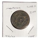 1662 Morocco Bronze 4 Falus