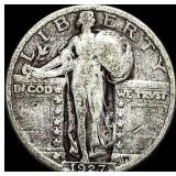1927-S Silver Standing Liberty Quarter NICELY  CI
