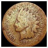 1866 Indian Head Cent NICELY CIRCULATED