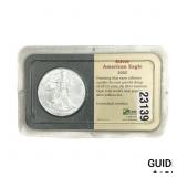 2002 Uncirculated American Silver Eagle LLC