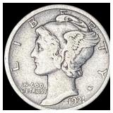 1921 Silver Mercury Dime LIGHTLY CIRCULATED