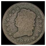 1814 Classic Head Large Cent NICELY CIRCULATED