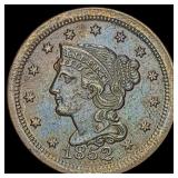 1852 Braided Hair Large Cent CLOSELY UNCIRCULATED