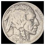 1921-S Buffalo Nickel LIGHTLY CIRCULATED