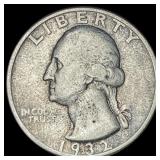 1932-D Silver Washington Quarter NICELY CIRCULATED