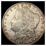 1897-S Silver Morgan Dollar CLOSELY UNCIRCULATED