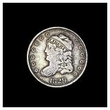 1829 Capped Bust Silver Half Dime LIGHTLY  CIRCUL