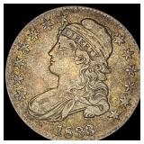 1833 Capped Bust Half Dollar LIGHTLY CIRCULATED