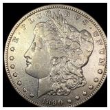 1890-CC Silver Morgan Dollar NEARLY UNCIRCULATED