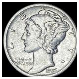 1926-D Silver Mercury Dime NEARLY UNCIRCULATED