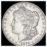 1878 Silver Morgan Dollar CLOSELY UNCIRCULATED
