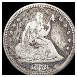1839 Seated Liberty Quarter NICELY CIRCULATED