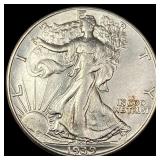 1939-D Silver Walking Liberty Half Dollar CLOSELY