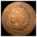 1877 Indian Head Cent NICELY CIRCULATED