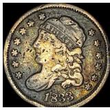 1833 Capped Bust Half Dime NICELY CIRCULATED