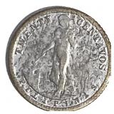1916 Philippines 20 Centavos
