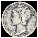 1926-S Silver Mercury Dime NICELY CIRCULATED