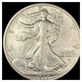 1917-D Silver Walking Liberty Half Dollar CLOSELY