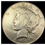 1935 Silver Peace Dollar CLOSELY UNCIRCULATED
