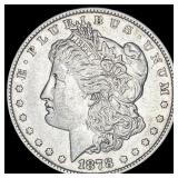 1878 Silver Morgan Dollar NEARLY UNCIRCULATED