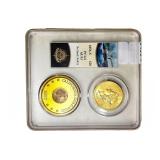 1856-S $20 Gold Double Eagle PCGS AU53 w/Gold Dust