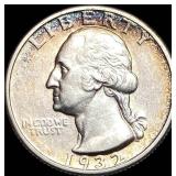 1932-S Washington Silver Quarter CLOSELY UNCIRCULA